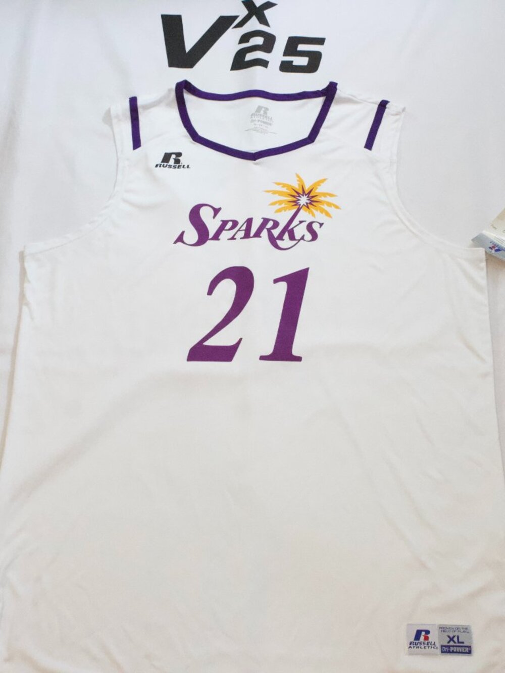 NEW Men's Kate Martin Sparks White Jersey Size XL
